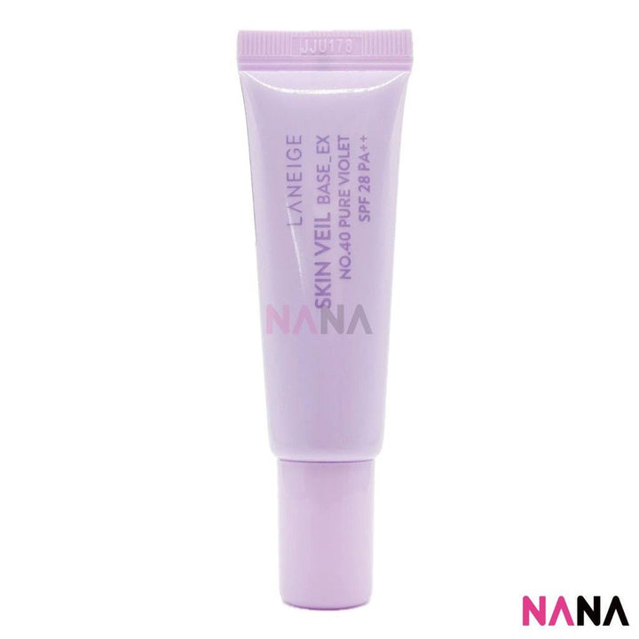 Laneige Skin Veil Base EX SPF28 PA++ No. 40 Pure Violet Sample Pack (10ml x 6/3) - NANA MALL
