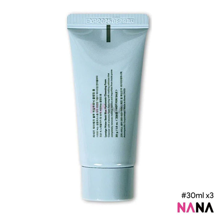 LANEIGE Water Bank Blue Hyaluronic Cleansing Foam 30ml x3 - NANA MALL