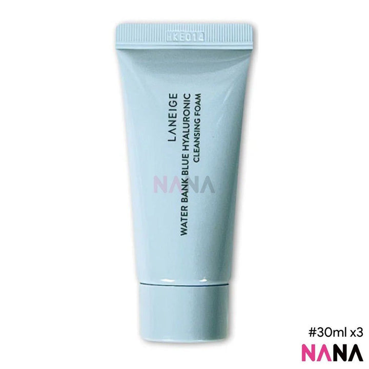 LANEIGE Water Bank Blue Hyaluronic Cleansing Foam 30ml x6 - NANA MALL