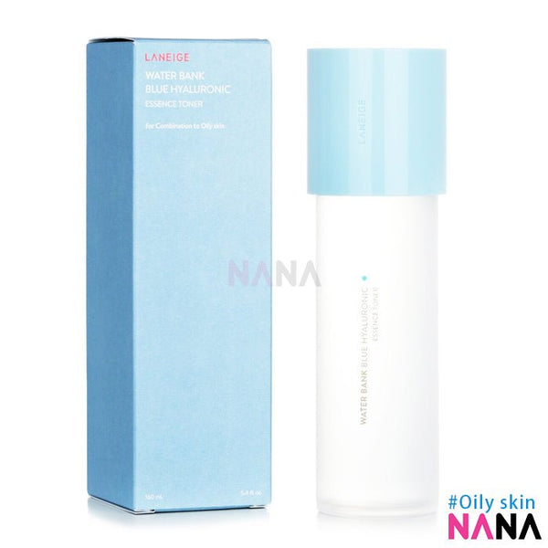Laneige Water Bank Blue Hyaluronic Essence Toner for Combination to Oily skin 160ml - NANA MALL