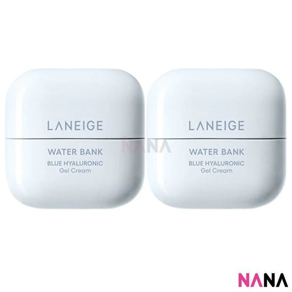 Laneige Water Bank Blue Hyaluronic Gel Cream 50ml x2 (For Combination to Oily Skin) - NANA MALL