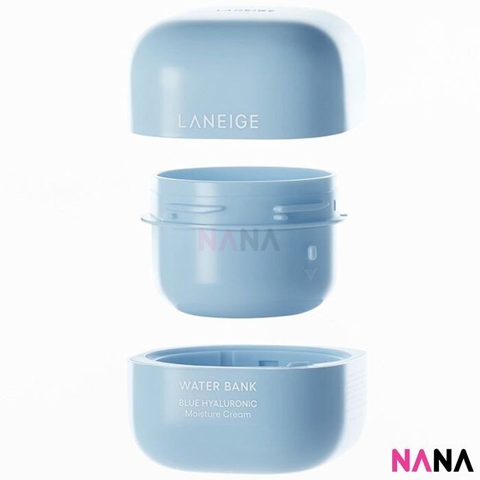 Laneige Water Bank Blue Hyaluronic Moisture Cream 50ml x2(for Normal to Dry skin) - NANA MALL
