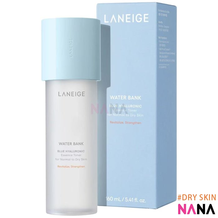 Laneige Water Bank Blue Hyaluronic Toner 160ml (for Normal to Dry Skin) - NANA MALL
