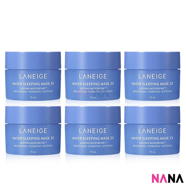 Laneige Water Sleeping Mask Sample Pack (15ml x 6/4/2) - NANA MALL
