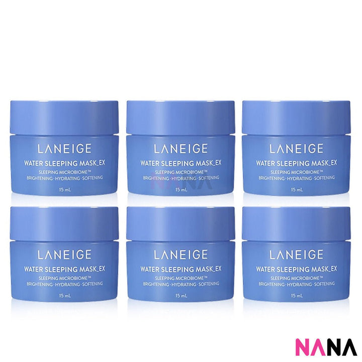 Laneige Water Sleeping Mask Sample Pack (15ml x 6/4/2) - NANA MALL