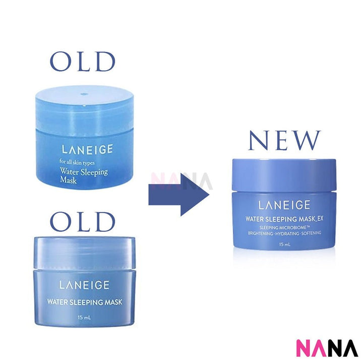 Laneige Water Sleeping Mask Sample Pack (15ml x 6/4/2) - NANA MALL