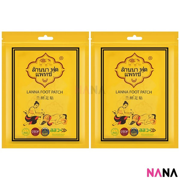 Lanna Foot Patch 10pcs/pack x 2pcs - NANA MALL