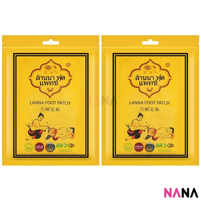 Lanna Foot Patch 10pcs/pack x 2pcs - NANA MALL