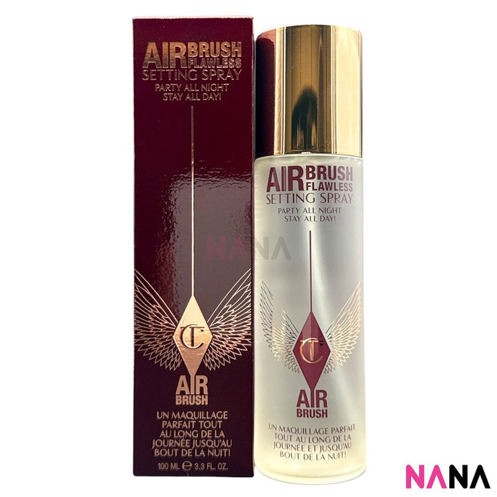 Laura mercier Loose Setting Powder Translucent 29g + Charlotte Tilbury Airbrush Flawless Setting Spray 100ml - NANA MALL