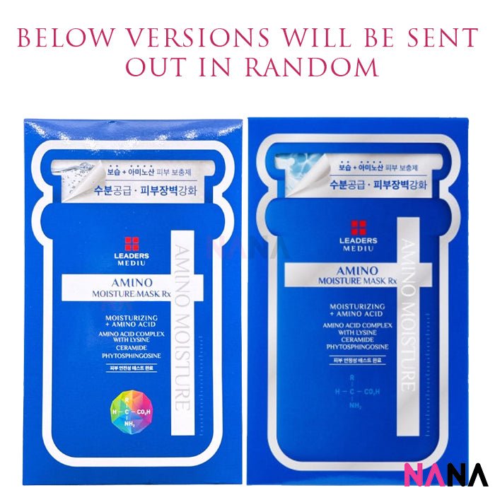 Leaders Mediu Amino Moisture Mask (10pcs) - NANA MALL