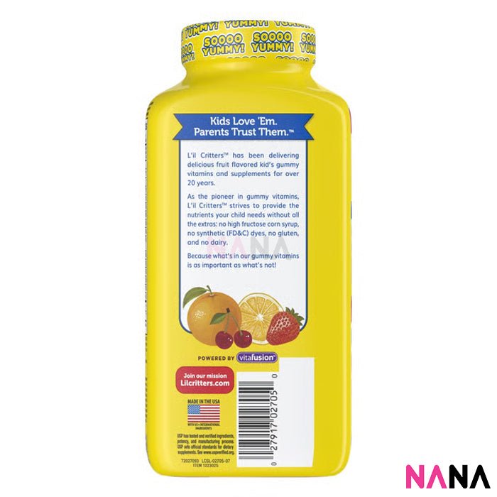 L'il Critters Gummy Vites Complete Children's Multivitamin 275 Gummies - NANA MALL