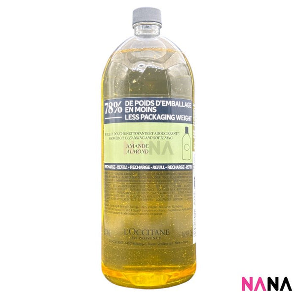 L'Occitane Almond Shower Oil Eco - Refill 500ml - NANA MALL