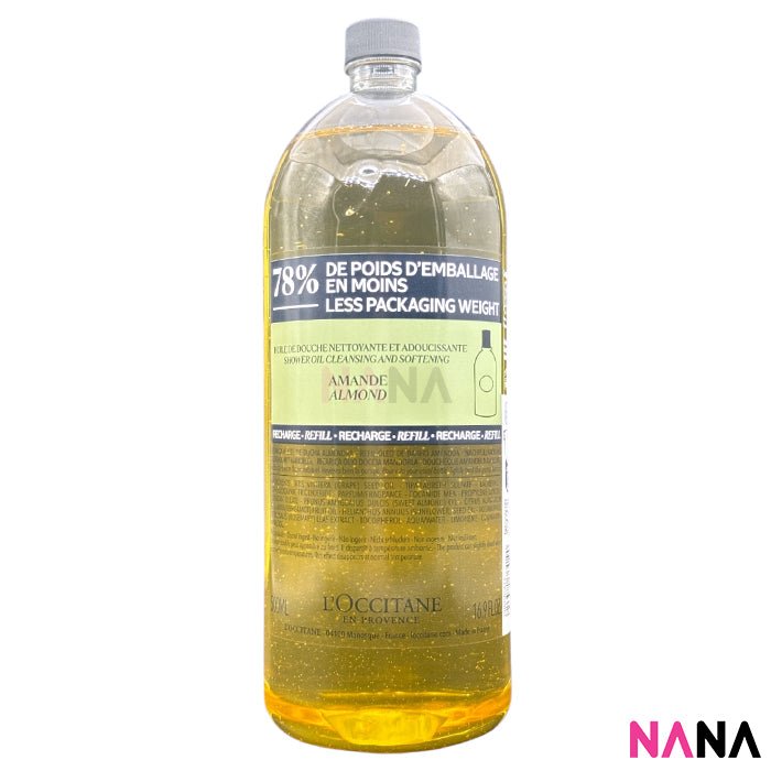 L'Occitane Almond Shower Oil Eco - Refill 500ml - NANA MALL