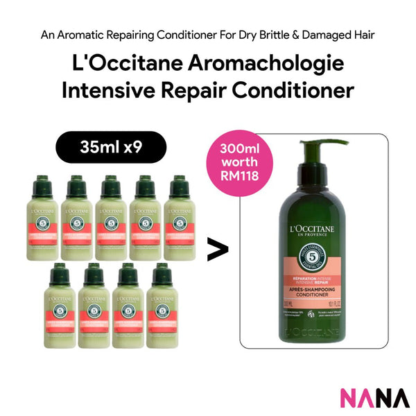 L'Occitane Aromachologie Intensive Repair Conditioner Sample Pack (35ml x 3/6/9) - NANA MALL