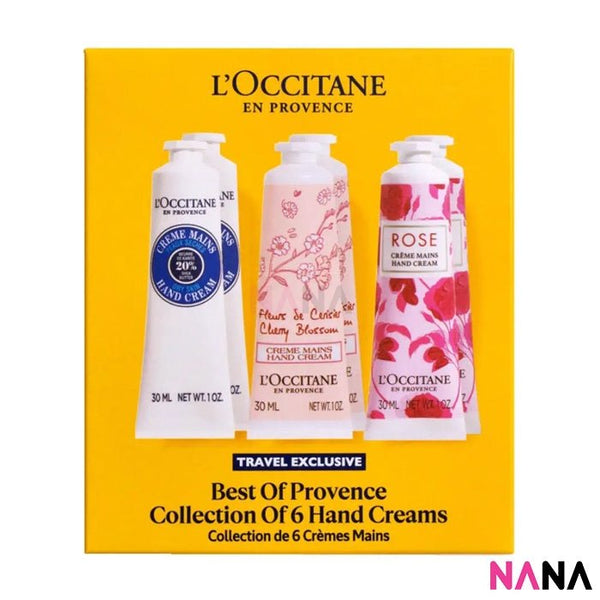 L'OCCITANE Best of Provence Collection Of 6 Hand Creams (30ml x6) - NANA MALL