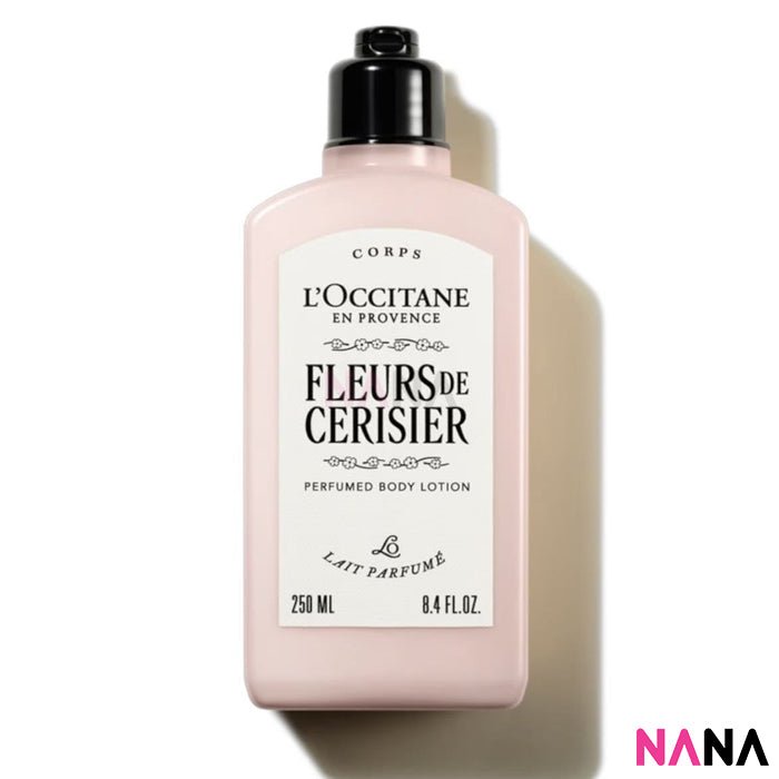 L'Occitane Fleurs de Cerisier (Cherry Blossom) Perfumed Body Lotion 250ml - NANA MALL