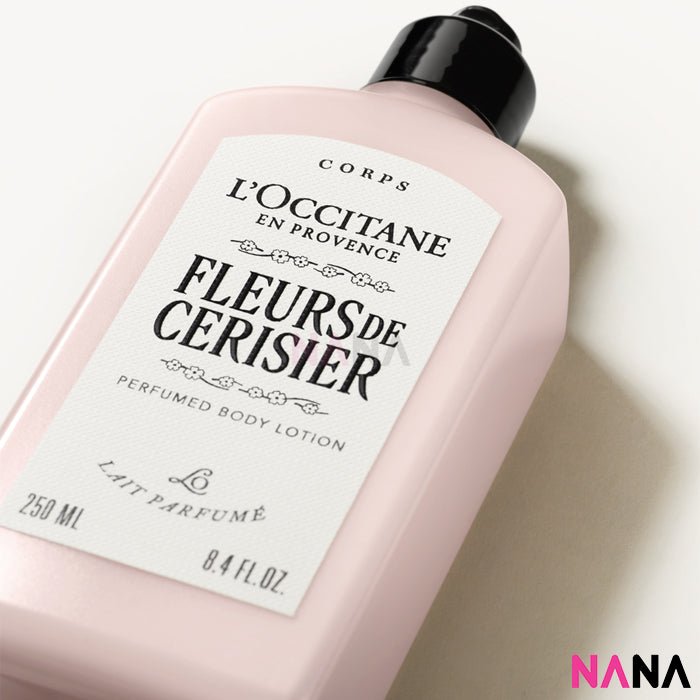L'Occitane Fleurs de Cerisier (Cherry Blossom) Perfumed Body Lotion 250ml - NANA MALL