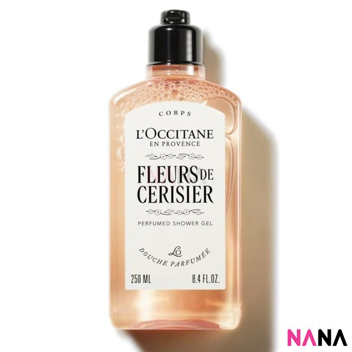 L'Occitane Fleurs de Cerisier Perfumed Shower Gel 250ml (Cherry Blossom) - NANA MALL