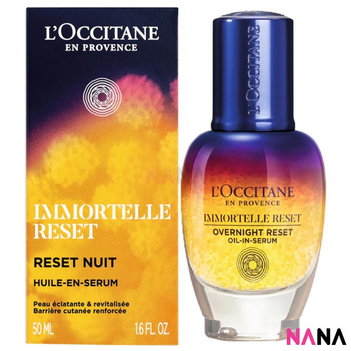 L'OCCITANE Immortelle Overnight Reset Oil - In - Serum 50ml - NANA MALL