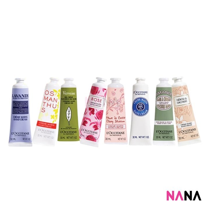 L'OCCITANE Luky 8 Hand Cream Collection 8 x 30ml - NANA MALL