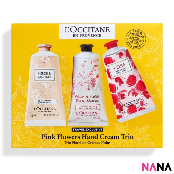 Amazon.co.jp: ロクシタン(L'OCCITANE) フラワーハンドクリームトリオ