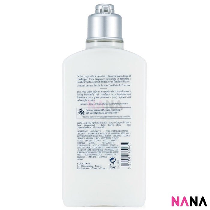 L'OCCITANE Rose Body Lotion 250ml - NANA MALL