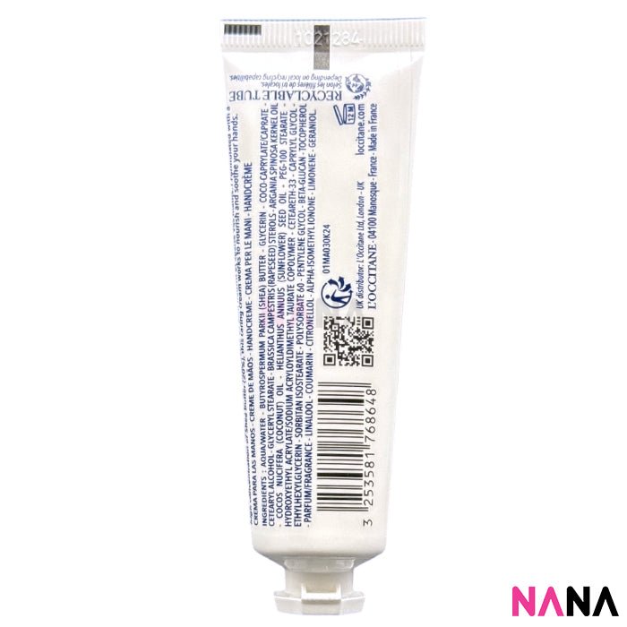 L'OCCITANE Shea Butter Hand Cream 30ml - NANA MALL