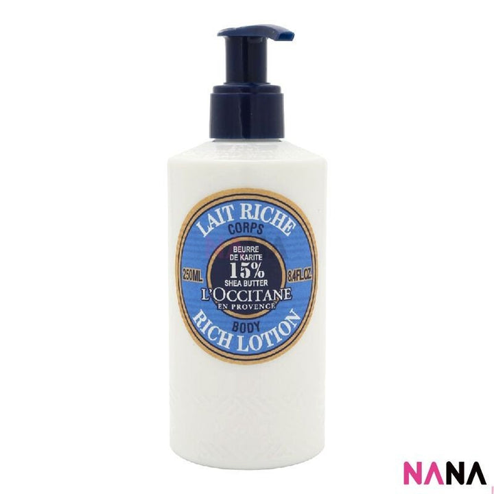 L'Occitane Shea Butter Rich Body Lotion 250ml - NANA MALL