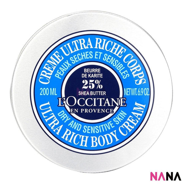 L'Occitane Shea Butter Ultra Rich Body Cream 200ml - NANA MALL