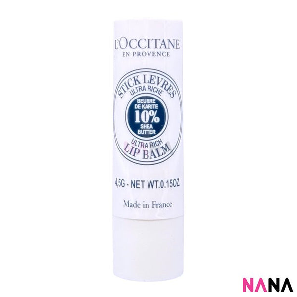 L'Occitane Shea Butter Ultra Rich Lip Balm 4.5g - NANA MALL