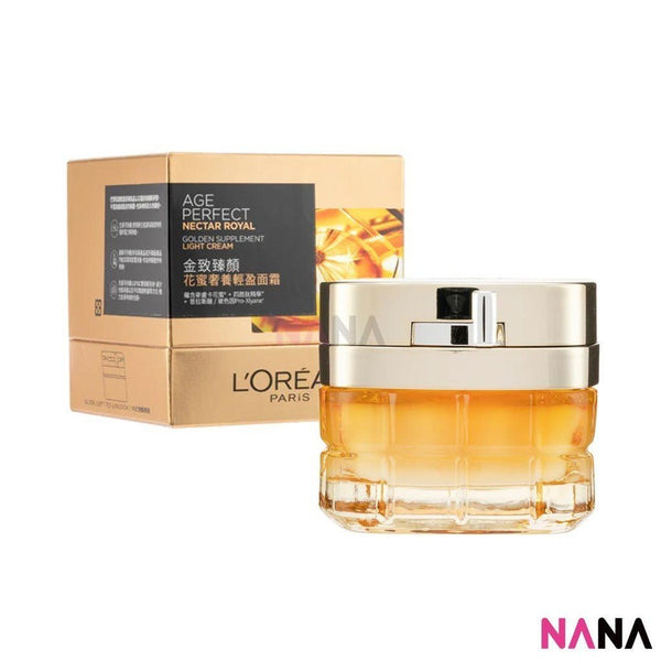L'OREAL AGE PERFECT Nectar Royal Golden Supplement Light Cream 60g - NANA MALL