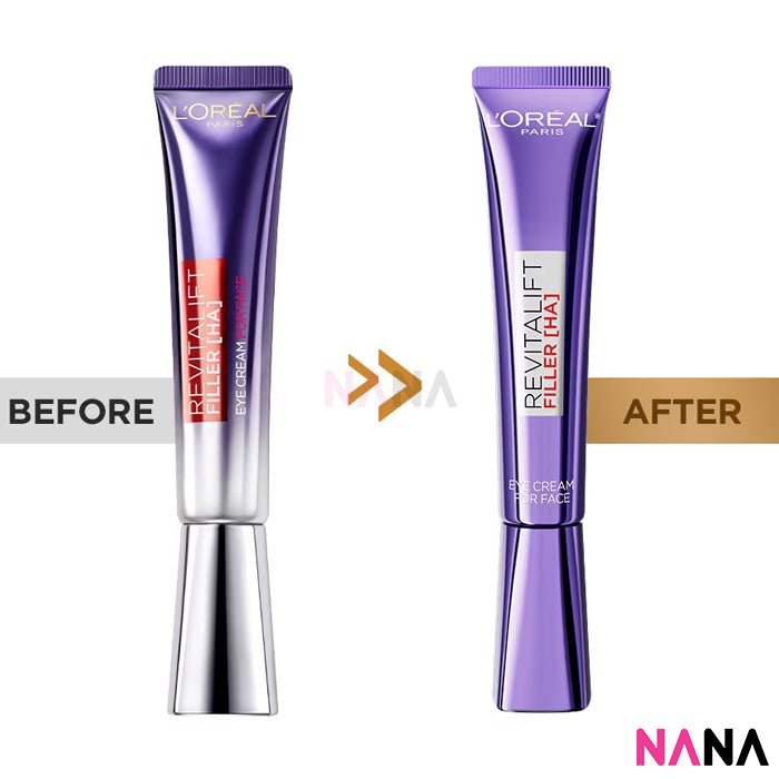L'OREAL Revitalift Filler [HA] Eye Cream For Face With Pro - Xylane Pro 30ml - NANA MALL