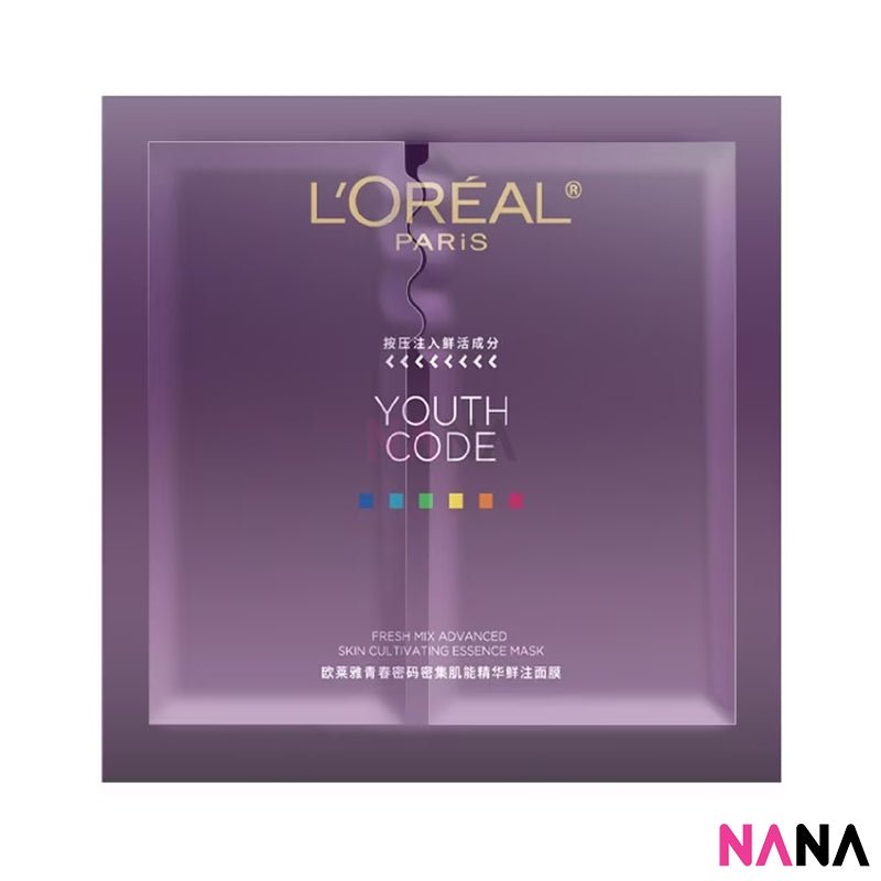 L'OREAL YOUTH CODE Fresh Mix Ferment Pre-Essence Mask 5 sh | NANA MALL