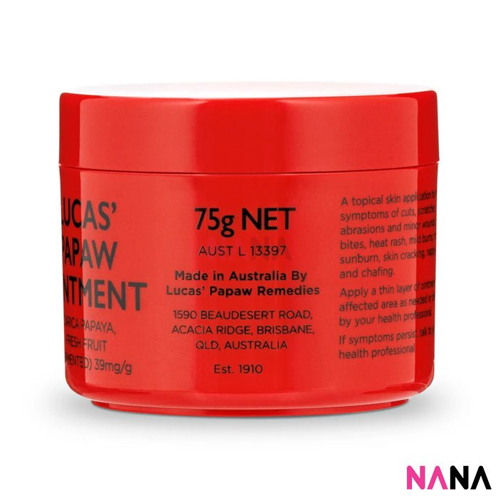 Lucas Papaw Ointment Bottle 75g x 3pcs - NANA MALL