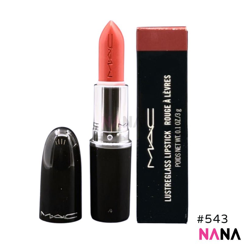 MAC Lustreglass Lipstick - 543 POSH PIT 3g | Buy Online - NANA MALL