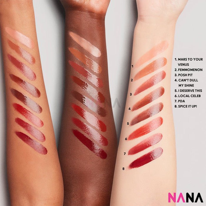 MAC Lustreglass Lipstick - 543 POSH PIT 3g | Buy Online - NANA MALL