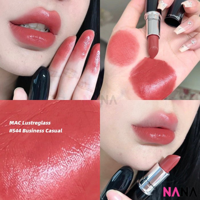 MAC Lustreglass Lipstick - 544 BUSINESS CASUAL 3g - NANA MALL