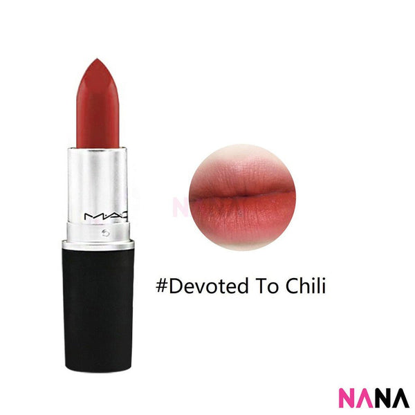 MAC Matte Lipstick Power Kiss Lipstick - Devoted To Chili 3g - NANA MALL