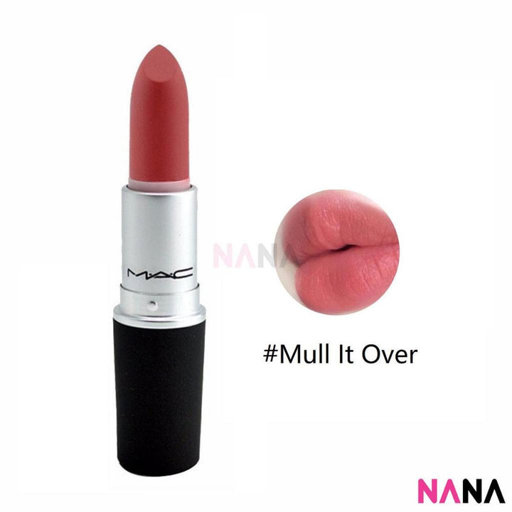 MAC Powder Kiss Lipstick 3g [314 MULL IT OVER, 316 DEVOTED TO CHILI, 922 WERK,WERK,WERK, 923 STAY CURIOUS, 926 DUBONNET BUZZ, 930 BRICKTHROUGH] - NANA MALL