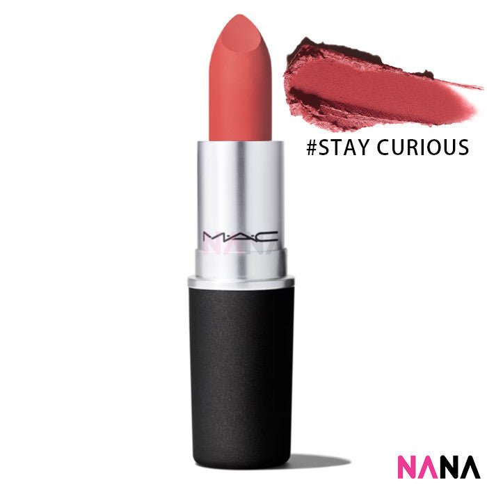 MAC Powder Kiss Lipstick - 923 STAY CURIOUS 3g - NANA MALL