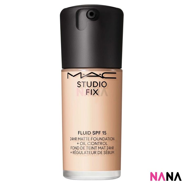 MAC Studio Fix Fluid SPF15 24HR Matte Foundation + Oil Control NC12 30ml - NANA MALL