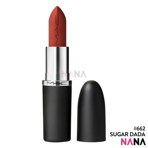 MAC Ximal Silky Matte Lipstick 662 - Sugar Dada Brownish orange red 3.5g - NANA MALL