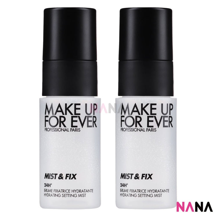 MAKE UP FOR EVER MIST & FIX 24H Hydrating Setting Mist Sample Pack (30ml x 3/2/1) - NANA MALL