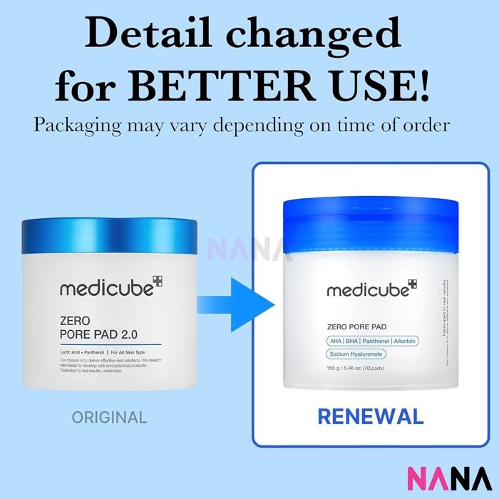 Medicube Zero Pore Pad 70pads - NANA MALL