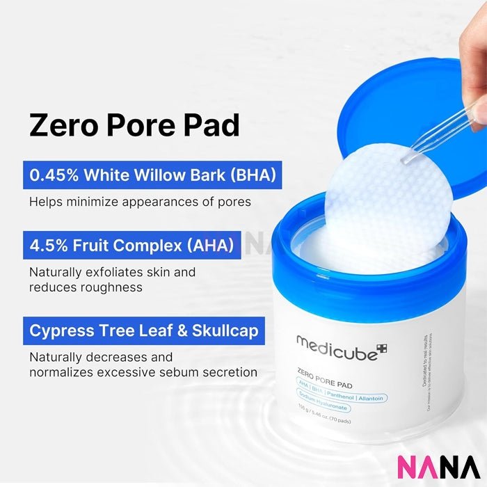 Medicube Zero Pore Pad 70pads - NANA MALL