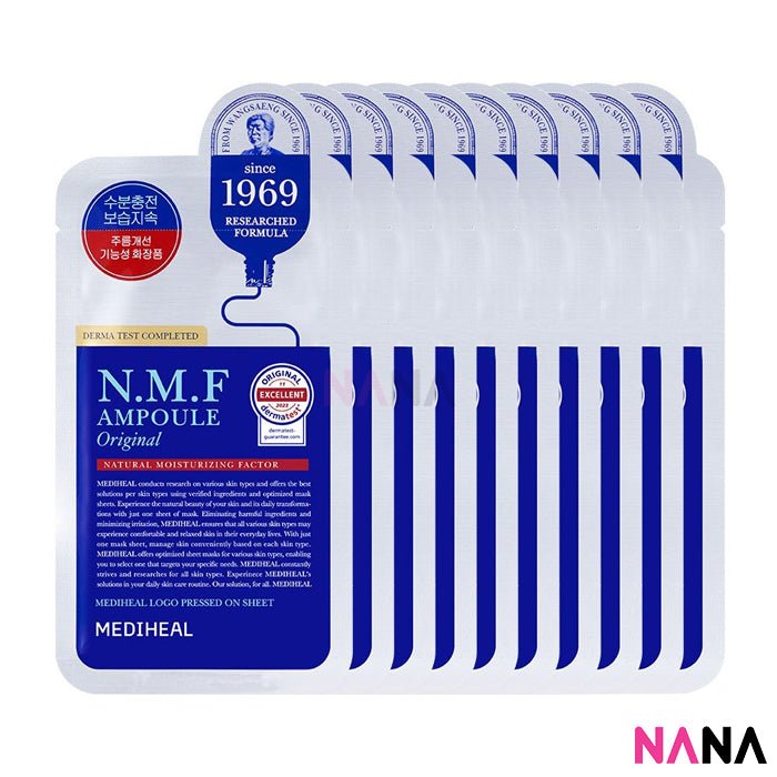 Mediheal N.M.F Aquaring Ampoule Mask (10pcs) - NANA MALL