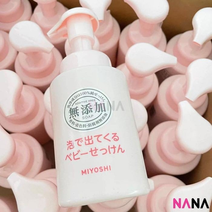 Miyoshi Additive - Free Foaming Baby Soap 250ml - NANA MALL