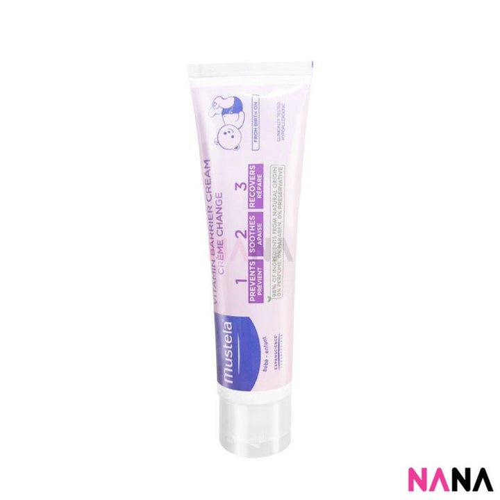 Mustela 1 - 2 - 3 Vitamin Barrier Cream (50ml/ 100ml) - NANA MALL