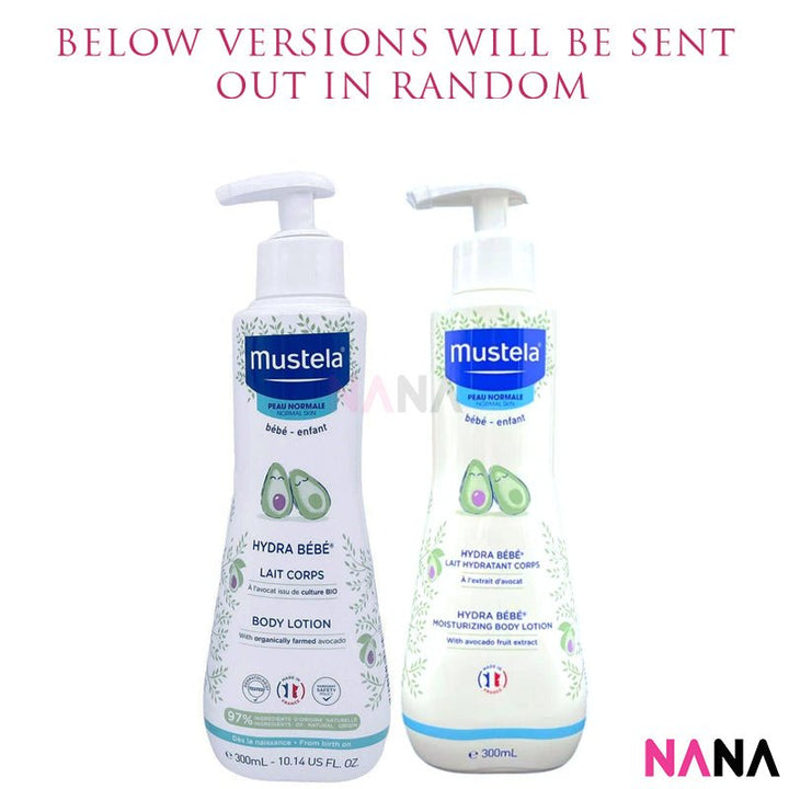 Mustela Hydra Bebe Body Lotion 300ml x3 - NANA MALL