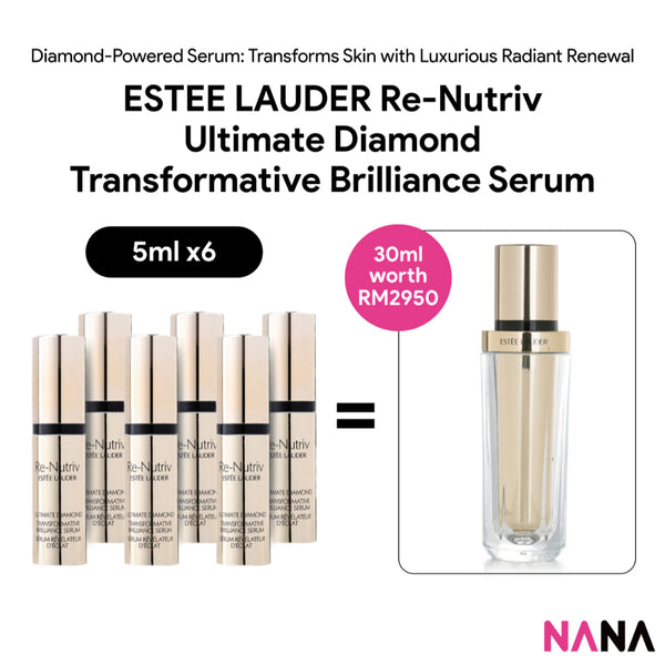 ESTEE LAUDER Re-Nutriv Ultimate Diamond Transformative Brilliance Serum Sample Pack (5ml x 6/3)